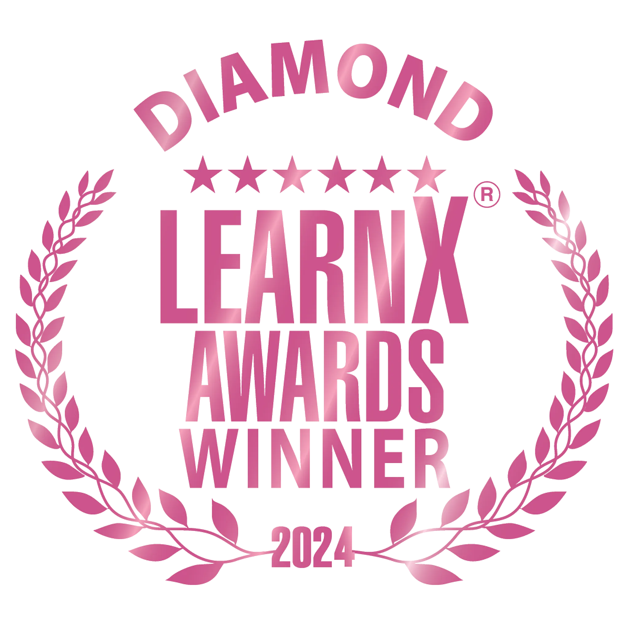 LearnX Awards Diamond Winner 2024 badge